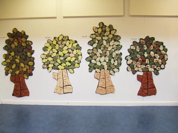 arts workshops for primary school led by jon the potter from eastnor pottery & the flying potter