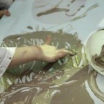 clay residency at beaufort special school led by artist jon williams