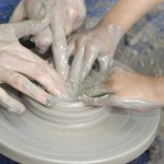 clay residency at beaufort special school led by artist jon williams