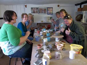 Pottery Hand-building Taster Sessions, Eastnor Pottery, Herefordshire