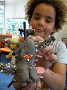 make a shaker pottery workshop led by eastnor pottery and the flying potter