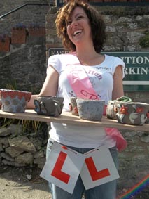 Jen's Pottery Hen Party at Eastnor Pottery