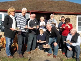 ruby wedding pottery workshop celebration at eastnor pottery herefordshire