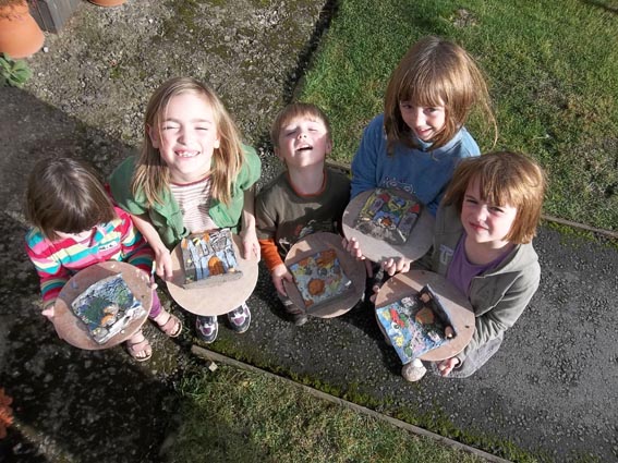 pottery workshop for children in 1/2 term at eastnor pottery & the flting potter herefordshire