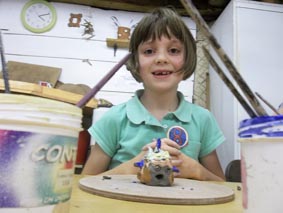 Children's Pottery Birthday Parties at Eastnor Pottery