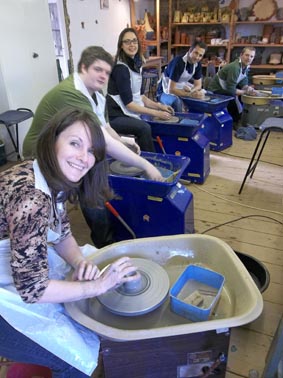 Rather Inventive Workshop at Eastnor Pottery