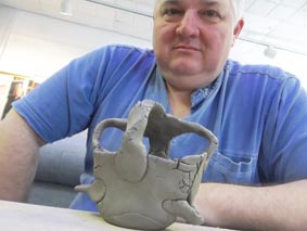 Sky Arts Den clay workshop,   Bath Independent Literature Festival