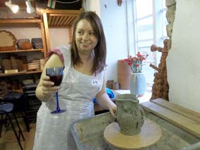 Liz's Pottery Hen Party