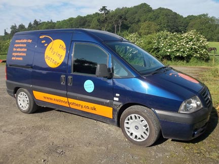 The new pottery van!