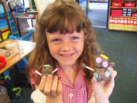 Mini Joan Miro Sculptures