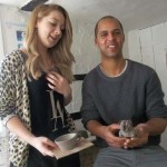 couple make pottery at eastnor pottery in herefordshire