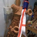 raffie came to our childrens workshops bareing a hand made space rocket as a gift