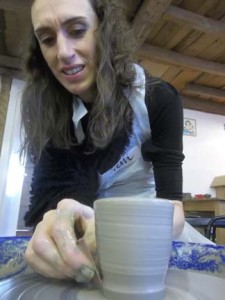 hen party guest who studied ceramics at harrow