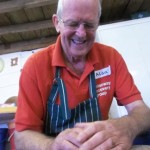Alan tries pottery for the first time at Eastnor Pottery in Herefordshire