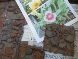 Worcestershire school clay project with ceramic artist Jon Williams