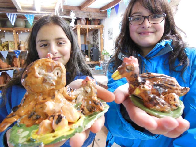 Pottery fun for all the family in Herefordshire