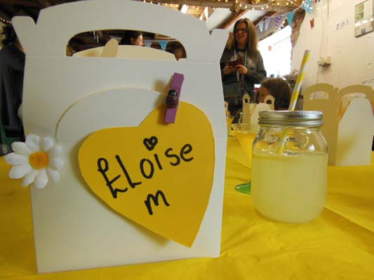 Kids pottery party fun at Eastnor Pottery nr Malvern