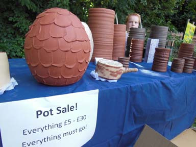 Clay pot sale at Bilston