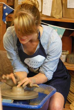 Hen at the Potter's Wheel