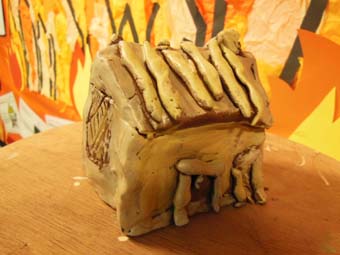 Smashing pottery house made with Eastnor Pottery