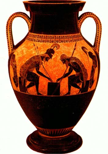 Example of Ancient Greek ceramic work