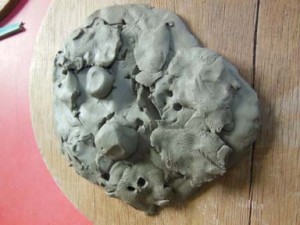 Interesting shapes after Ledbury Primary School Nursery workshop