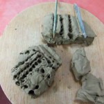 Create shapes in clay at Ledbury Primary School Nursery
