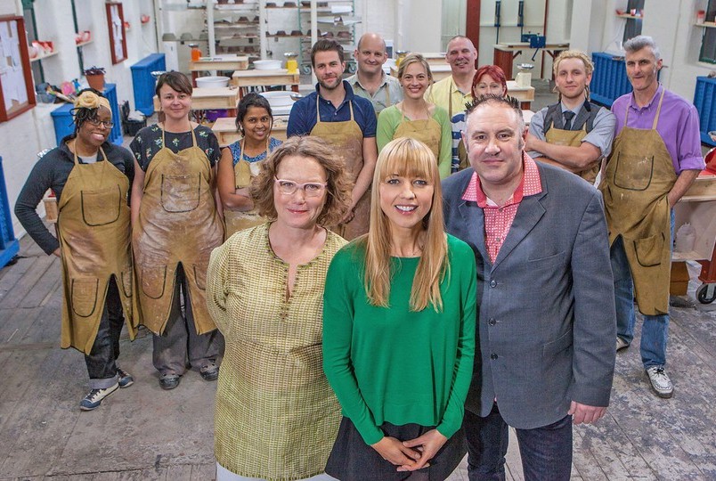 Group Shot of Great Pottery Throw Down Judges and Participants