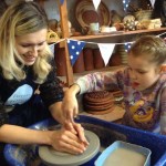 Drop-in at Eastnor Pottery to learn to throw on the Potter's Wheel