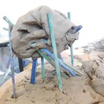 Eastnor Pottery working with Cradley Primary School to explore language communication through clay