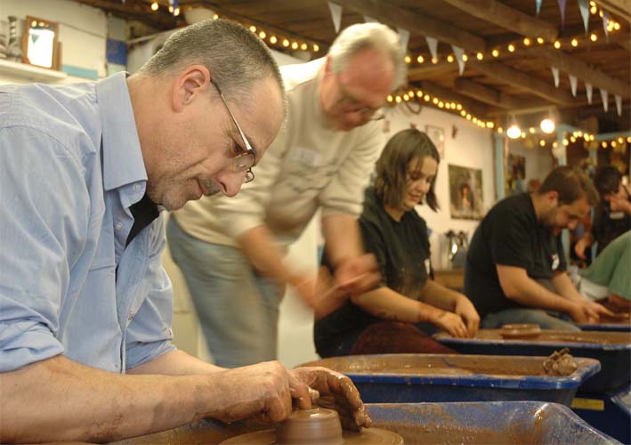 Eastnor Pottery is releasing new dates for One Day and Weekend Potter's Wheel Workshop courses