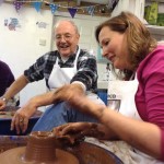 I've always wanted to have a go on the potter's wheel