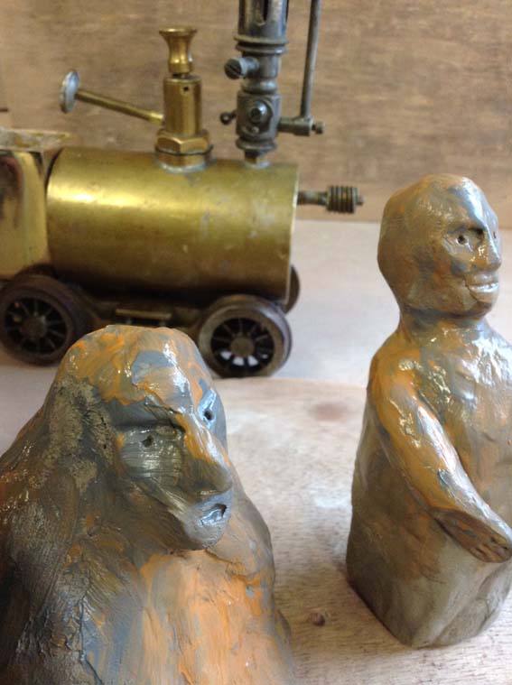 ledbury assemblage artist alans creations and clay figures