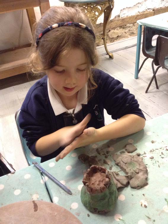 Leigh and Bransford Primary School at Eastnor Pottery