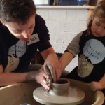 4th birthday pottery treat at Eastnor Pottery
